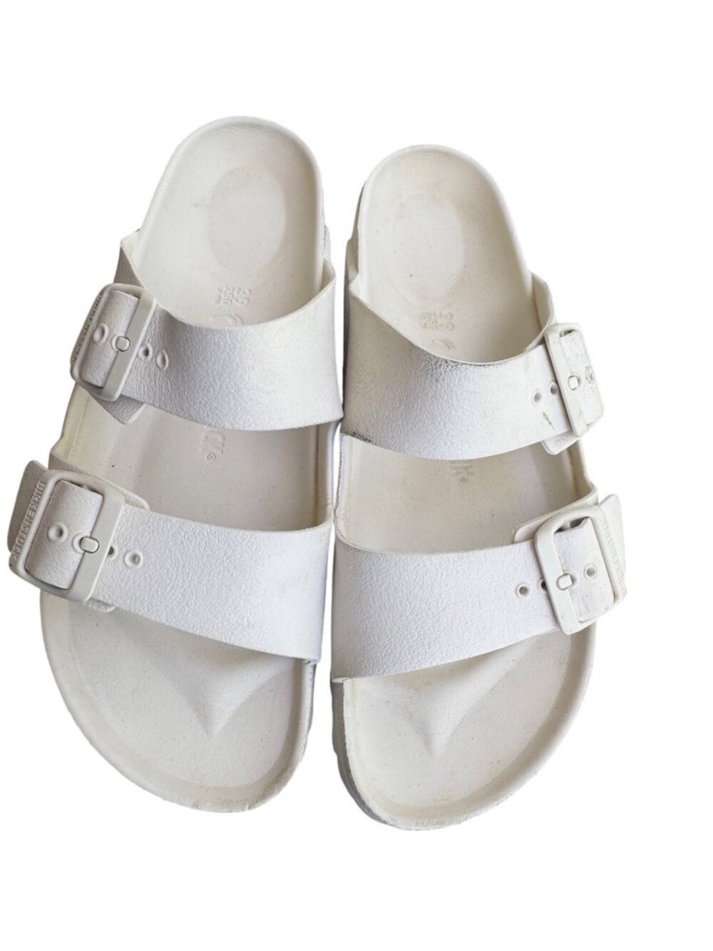 Birkenstock Arizona White EVA Double Strap Sandals Unisex Size EU 39 US W8 M6